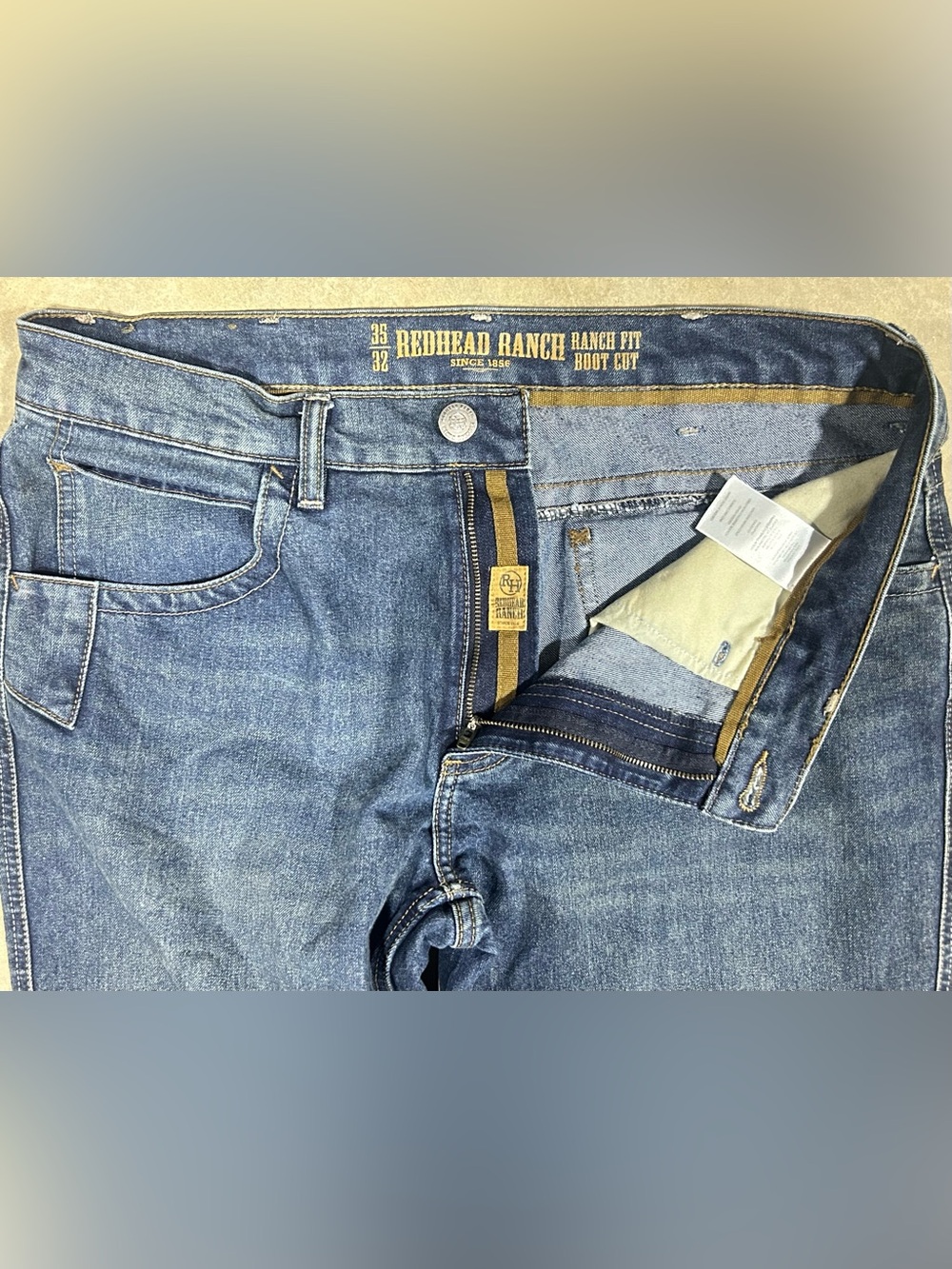Men’s Redhead Ranch Bootcut Jeans - Picture 2 of 8